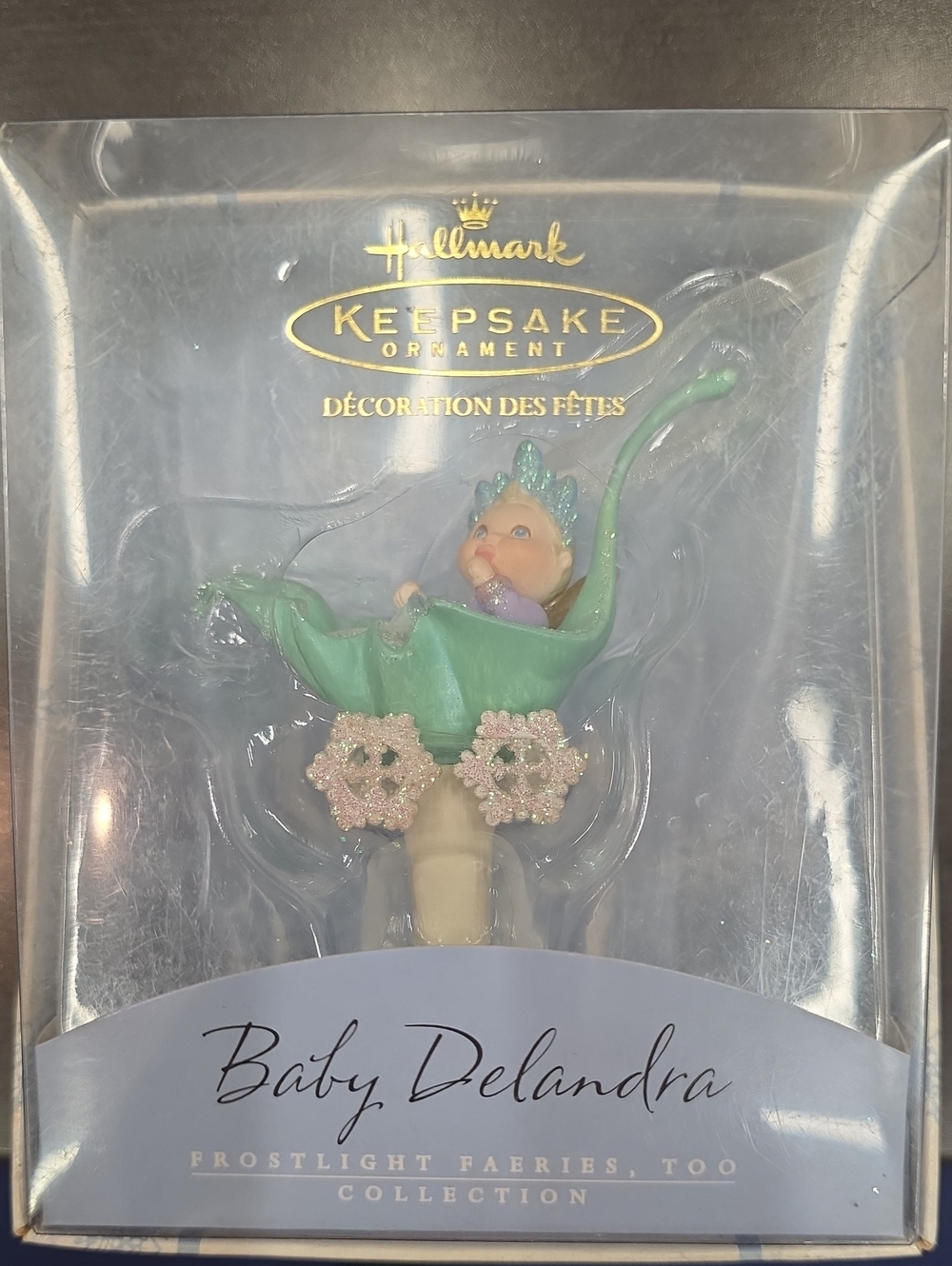 2002 Hallmark Baby Delandra Keepsake Ornament - QP1666